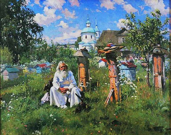 Сочинение по картине: Маковский - "На пасеке"