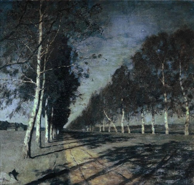 И. И. Левитан «Лунная ночь» - описание картины