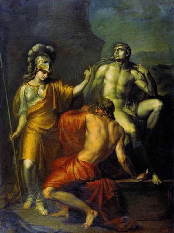 Сочинение по картине: Акимов - "Прометей делает статую по приказанию Минервы"