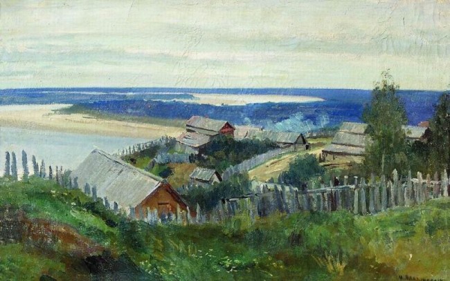 Сочинение по картине: Аладжалов - "На Волге"