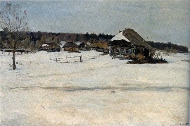 Сочинение по картине: Аладжалов - "Зима"