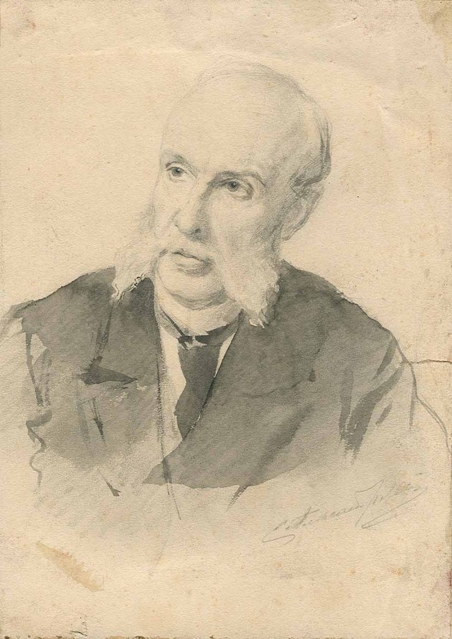 Сочинение по картине: Александровский - "Портрет пожилого господина"