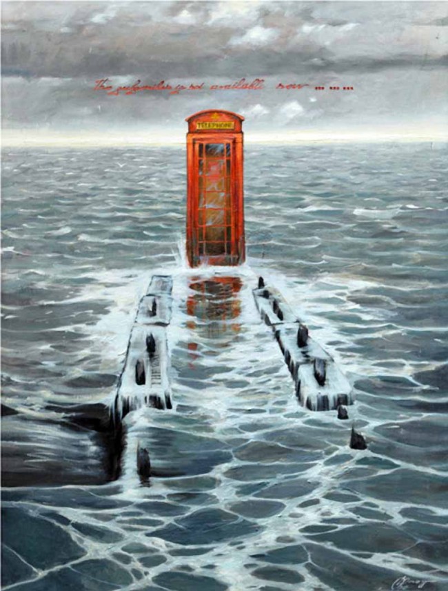 Сочинение по картине: Алексей - "Абонент временно не доступен"