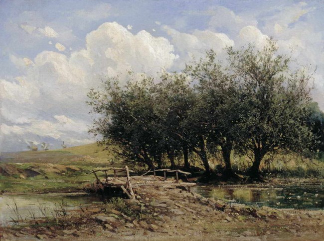 Сочинение по картине: Аммосов - "Мостик"