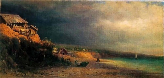 Сочинение по картине: Аммосов - "Перед грозой"