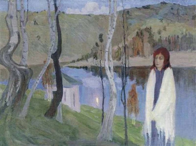 Сочинение по картине: Анисфельд - "Меланхолия" Сочинение по картине: Анисфельд - "Меланхолия"