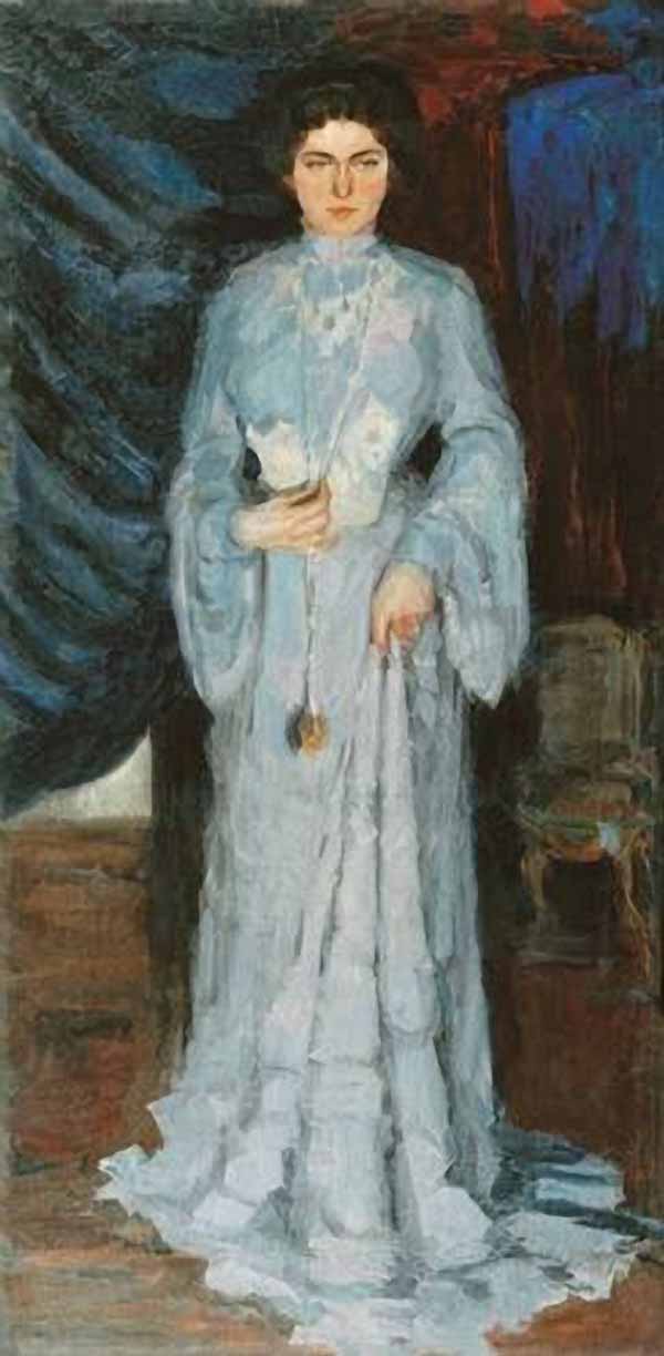 Сочинение по картине: Анисфельд - "Портрет актрисы"