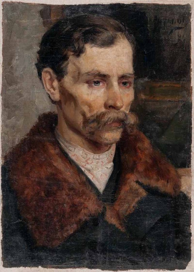 Сочинение по картине: Антипов - "Мужской портрет"