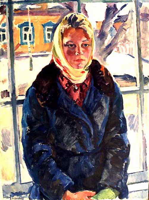 Сочинение по картине: Антипова - "Девушка из Переславля" Сочинение по картине: Антипова - "Девушка из Переславля"