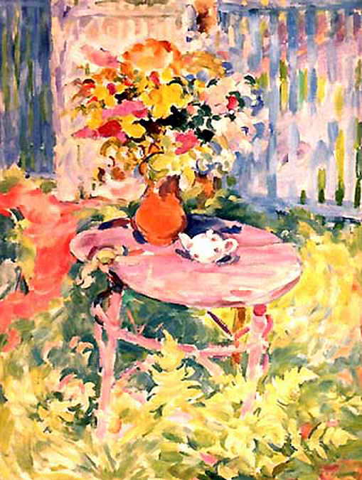 Сочинение по картине: Антипова - "Натюрморт с белым чайником"