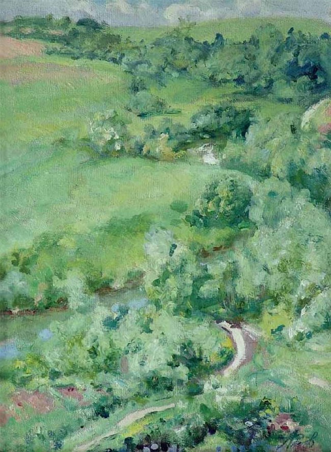 Сочинение по картине: Арапов - "Летний пейзаж"