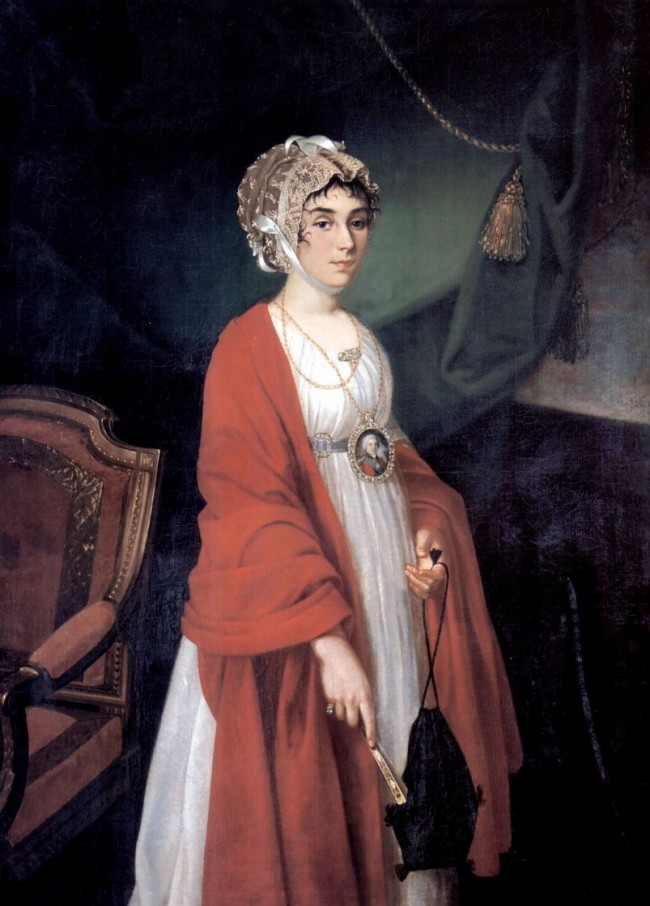 Сочинение по картине: Аргунов - "Портрет графини Шереметьевой"