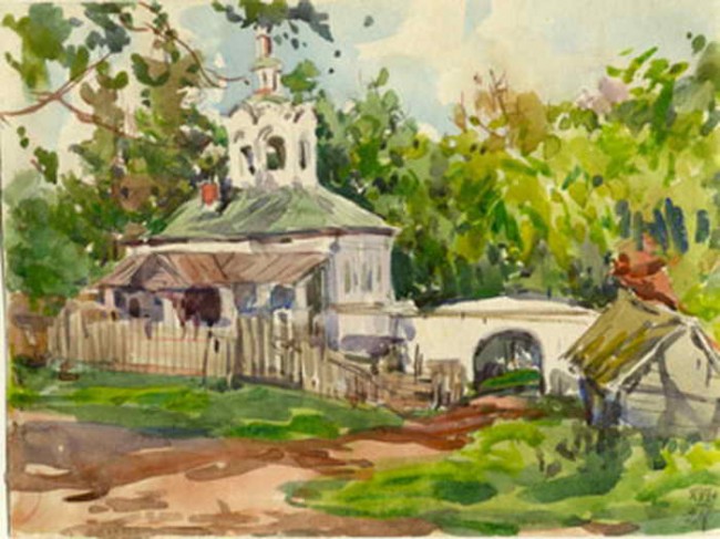 Сочинение по картине: Архангельский - "Чебоксары. Пустырь"