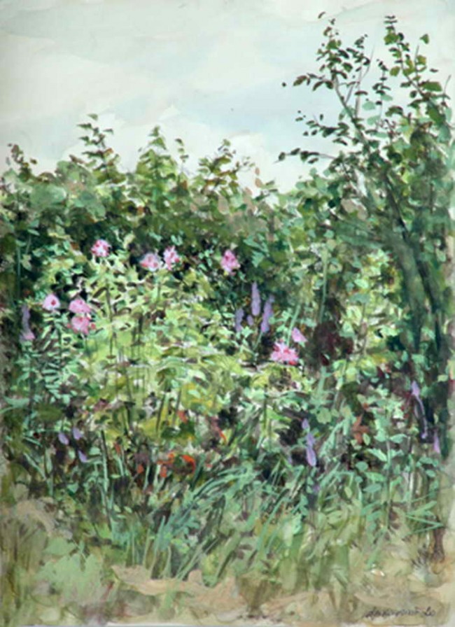 Сочинение по картине: Архангельский - "Иван-чай"