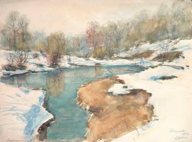 Сочинение по картине: Архангельский - "Подмосковье" Сочинение по картине: Архангельский - "Подмосковье"