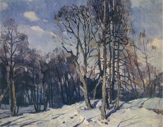 Сочинение по картине: Астальцев - "Февральское солнце. Кунцево"