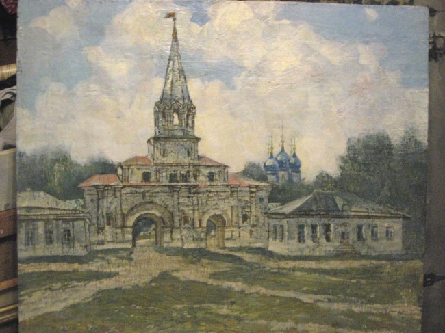 Сочинение по картине: Астальцев - "Коломенское. Проездные ворота"