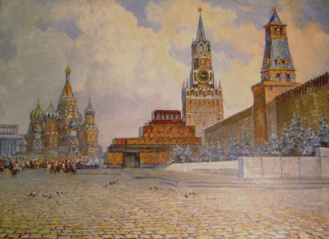 Сочинение по картине: Астальцев - "Красная площадь"