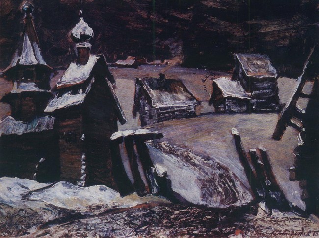 Сочинение по картине: Астальцев - "Северная русь"