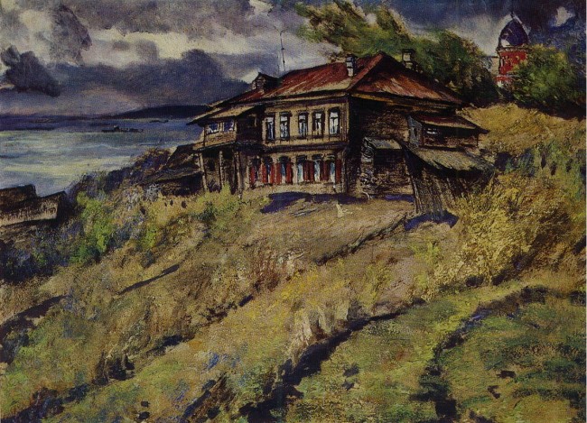 Сочинение по картине: Астальцев - "Симбирск. Набережная"