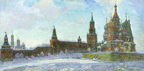 Сочинение по картине: Астальцев - "Солнце над Москвой"