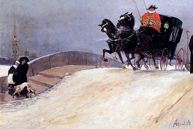 Сочинение по картине: Авилов - "Мост" Сочинение по картине: Авилов - "Мост"