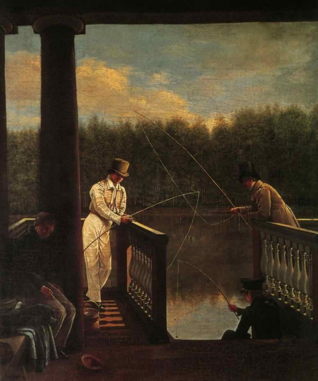 Сочинение по картине: Аврорин - "Ужение рыбы"