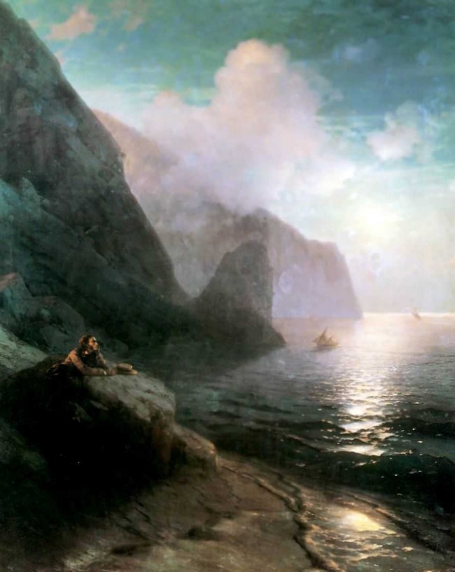 Сочинение по картине: Айвазовский - "Пушкин в Гурзуфе"