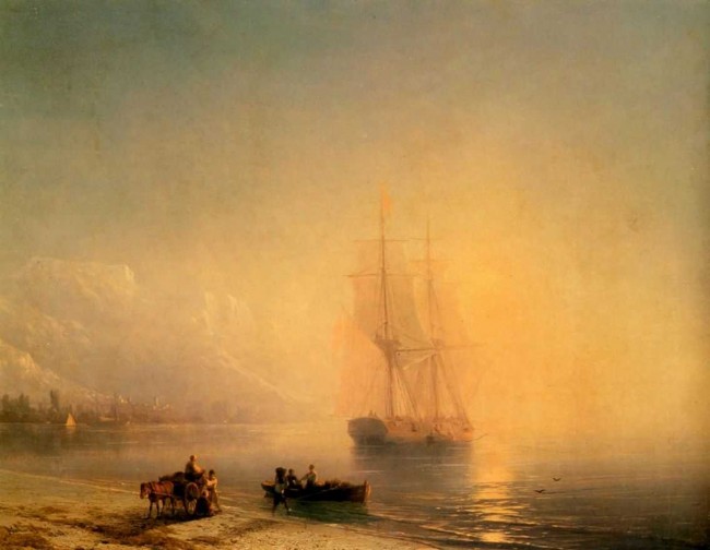 Сочинение по картине: Айвазовский - "Спокойное море" Сочинение по картине: Айвазовский - "Спокойное море"