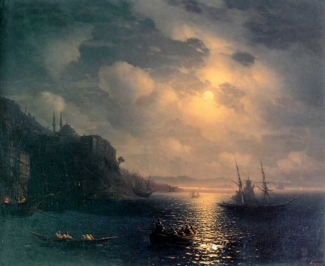 Сочинение по картине: Айвазовский - "Золотой рог. Босфор"