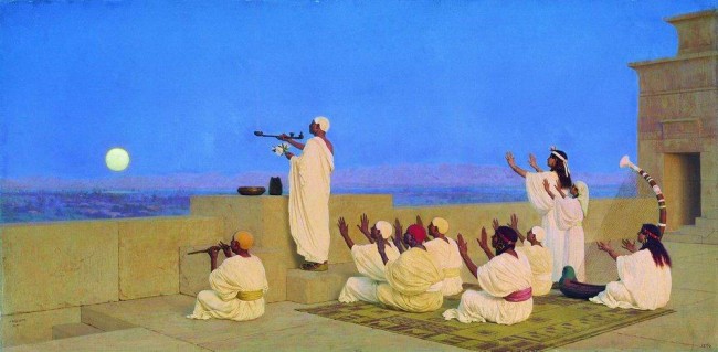 Сочинение по картине: Бакалович - "Моление Кхонсу"