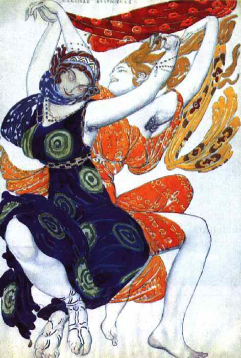 Сочинение по картине: Бакст - "Две беотийки"