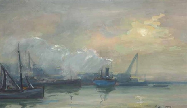 Сочинение по картине: Барто - "Корабли в порту" Сочинение по картине: Барто - "Корабли в порту"