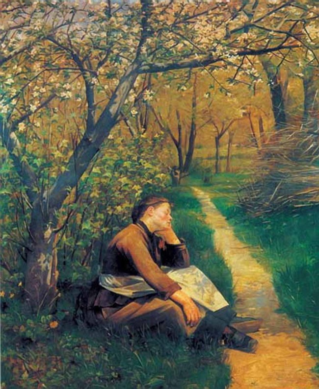 Сочинение по картине: Башкирцева - "Весна"