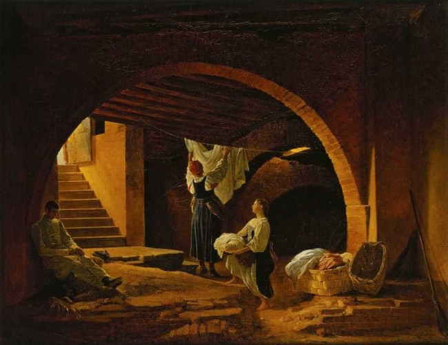 Сочинение по картине: Басин - "Чердак здания Академии художеств"