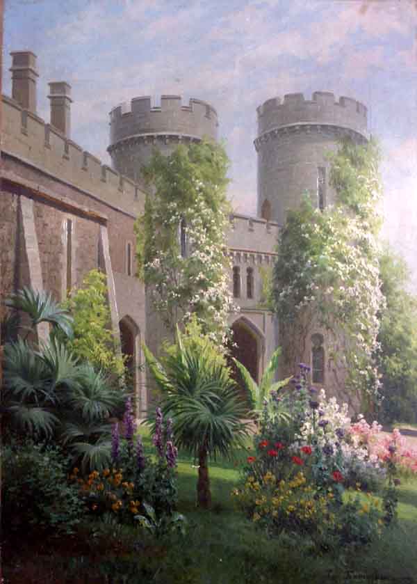 Сочинение по картине: Батурин - "Алупкинский дворец"