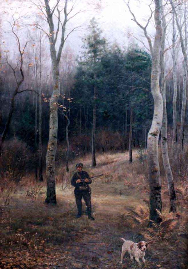 Сочинение по картине: Батурин - "Охотник с собакой" Сочинение по картине: Батурин - "Охотник с собакой"