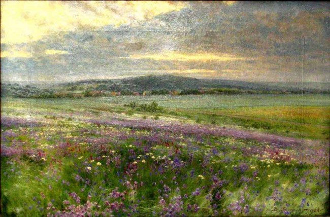 Сочинение по картине: Батурин - "Цветущий луг"