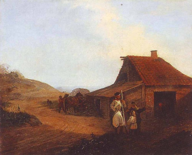 Сочинение по картине: Байков - "У кузницы" Сочинение по картине: Байков - "У кузницы"