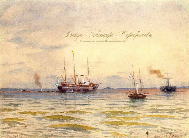 Сочинение по картине: Бенуа - "Кронштадт"