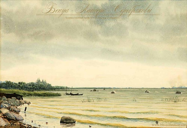 Сочинение по картине: Бенуа - "Вид Петербурга с побережья Финского залива"