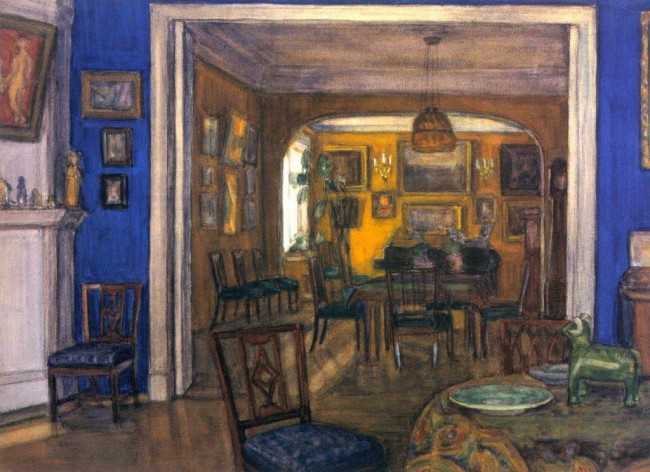 Сочинение по картине: Бенуа - "Интерьер"