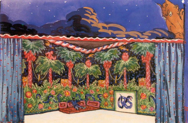 Сочинение по картине: Бенуа - "Комната Арапа" Сочинение по картине: Бенуа - "Комната Арапа"