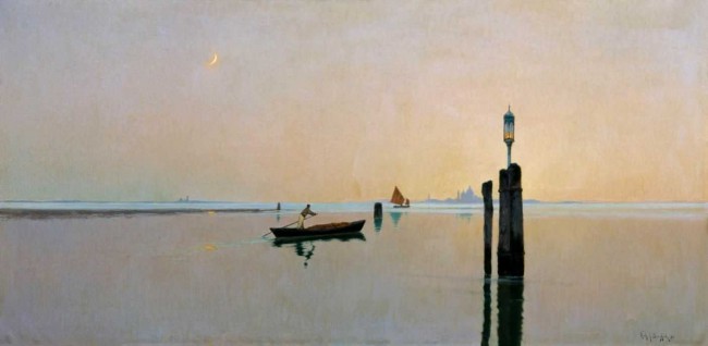 Сочинение по картине: Берггольц - "Лагуны в Мурано"