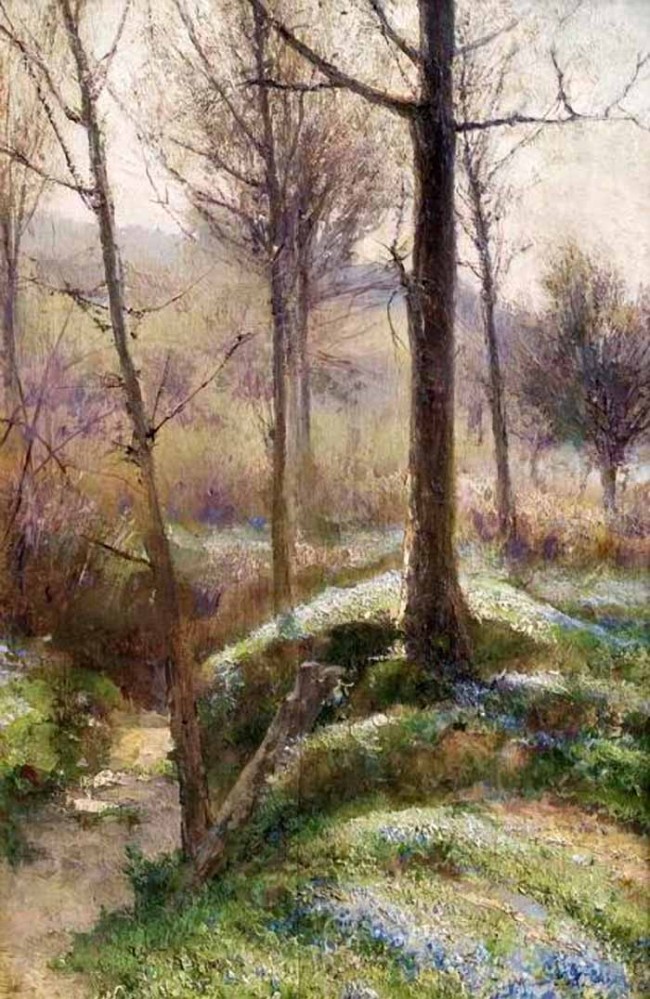 Сочинение по картине: Беркос - "Весна идет"