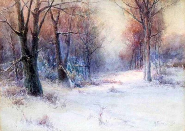 Сочинение по картине: Беркос - "Зима"