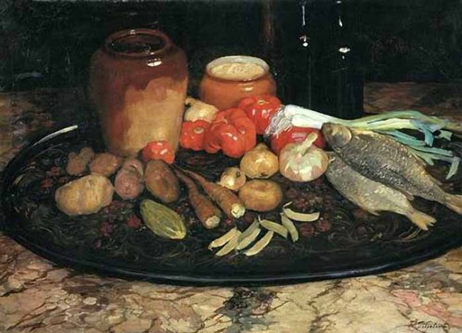 Сочинение по картине: Бобровский - "Натюрморт"