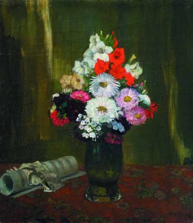 Сочинение по картине: Бобровский - "Цветы"