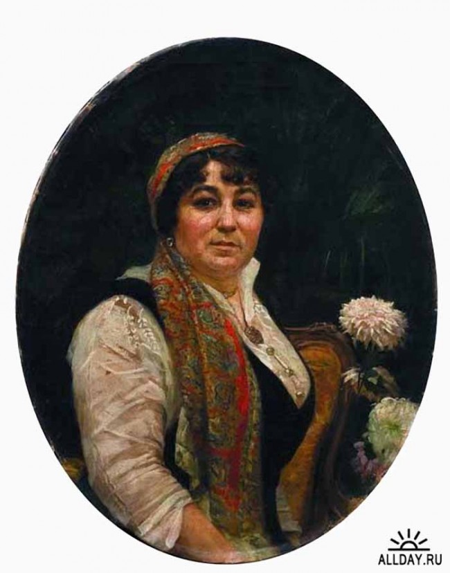 Сочинение по картине: Бодаревский - "Женский портрет"
