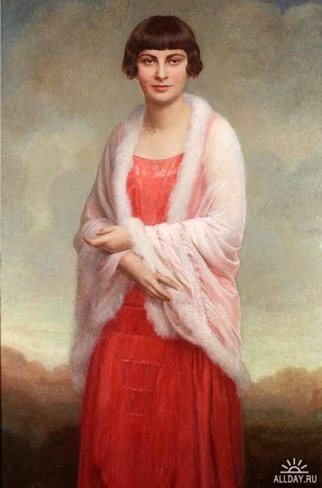 Сочинение по картине: Бодаревский - "Женский потрет" Сочинение по картине: Бодаревский - "Женский потрет"